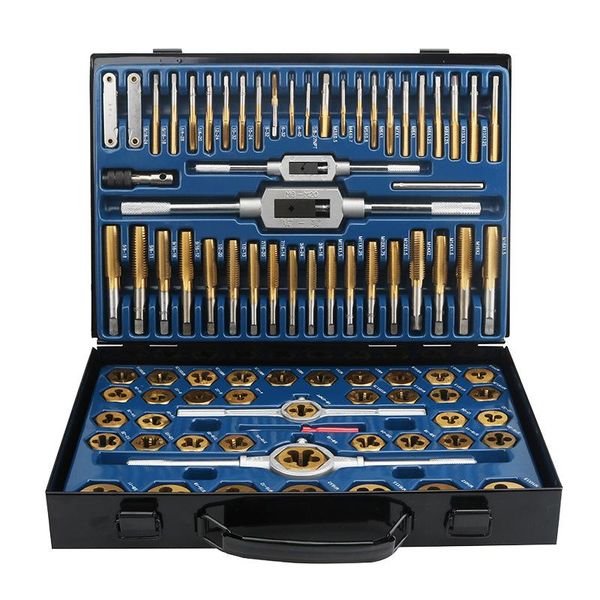 

hand tools 86 pieces of metric and imperial tap wrenches, die cutters, sets, set