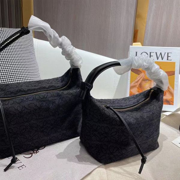 

embroidered design lazy bag fashion temperament casual simple printing leather one-shoulder diagonal bag