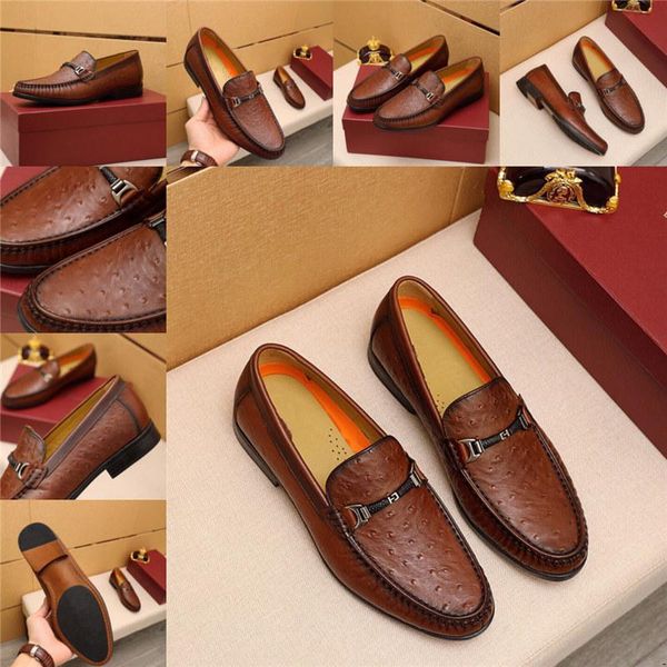 

q4 2020 leather men casual shoes fashion luxury men loafers breathable walking shoes lightweight slip-on driving footwear big size 38-45 11, Black