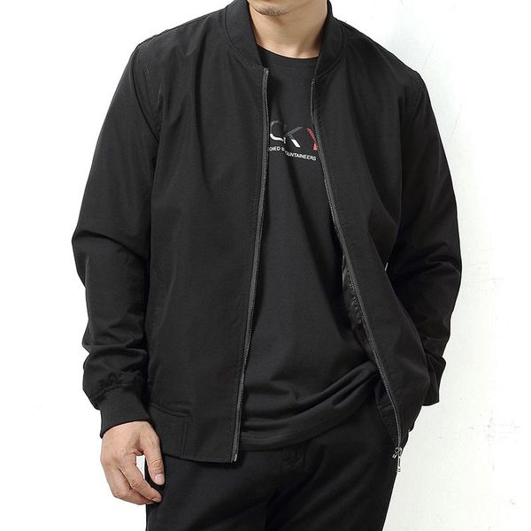 

men's jackets 2021 large size 8xl 7xl 6xl 5xl breathable mens casual cozy male jacket solid spring and autumn man, Black;brown