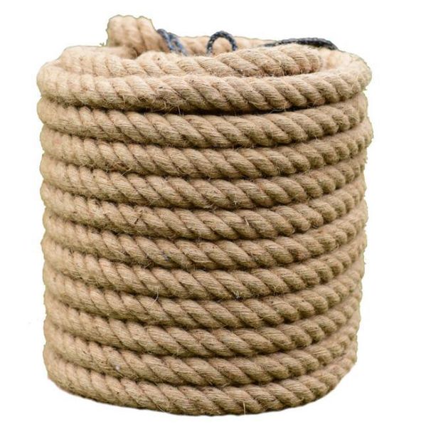 

rope handmade retro binding rope diy decorations vintage bar restaurant decor, Black;white