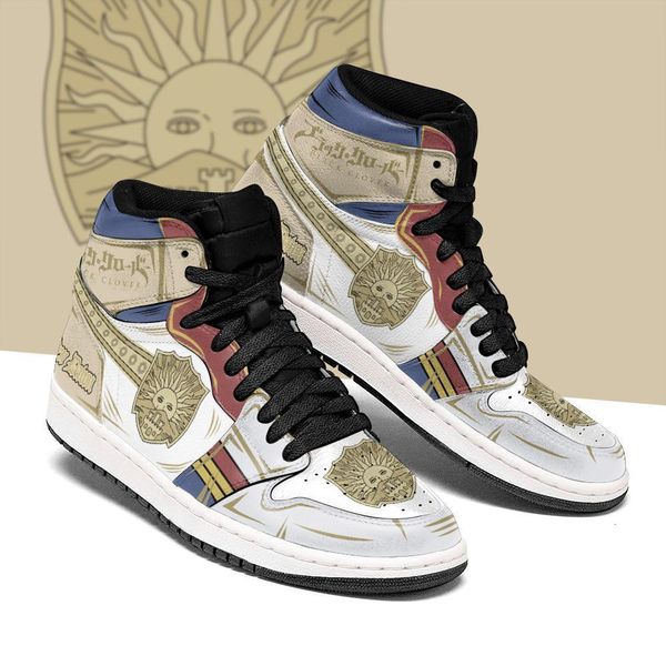 

golden dawn magic knight sneakers black clover anime