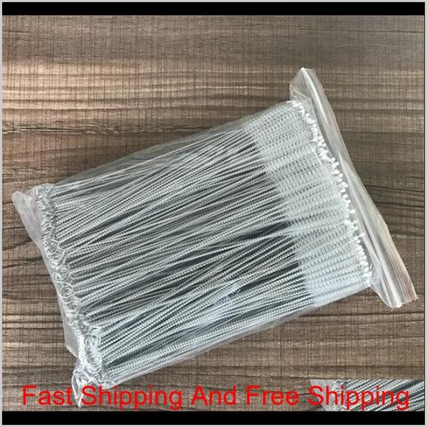 

200*50*7mm 200*50*10mm stainless steel handle drinking straws cleaning brush pipe tube baby bottle cup reusable qylawx item_home