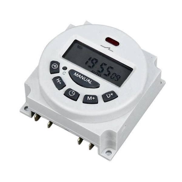 Timers AC12V/24V/110V/220V LCD Power Time Digital Switch Relay Programável Relé Auto -Timer Aplicados de Casa Elétrica