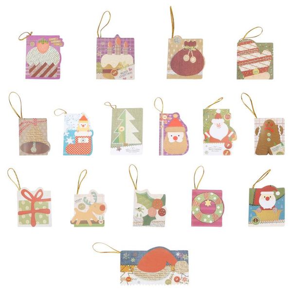 

greeting cards 128pcs christmas kit creative festival message wishes