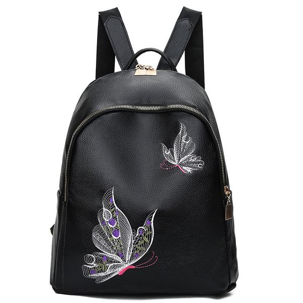 

fashion women backpack youth pu leather backpacks for teenage girls female school shoulder bag backpacks bolsa 210303