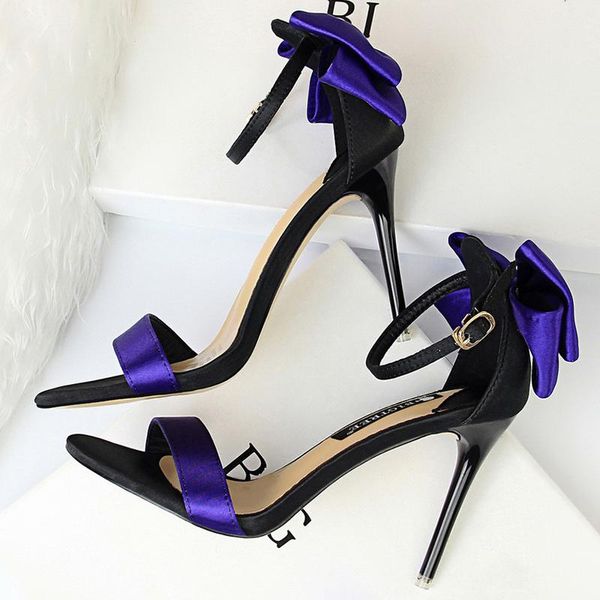 

2021 women 10cm high heels platform green red sandals stiletto fetish strap stripper purple shoes lady gladiator summer sandles, Black