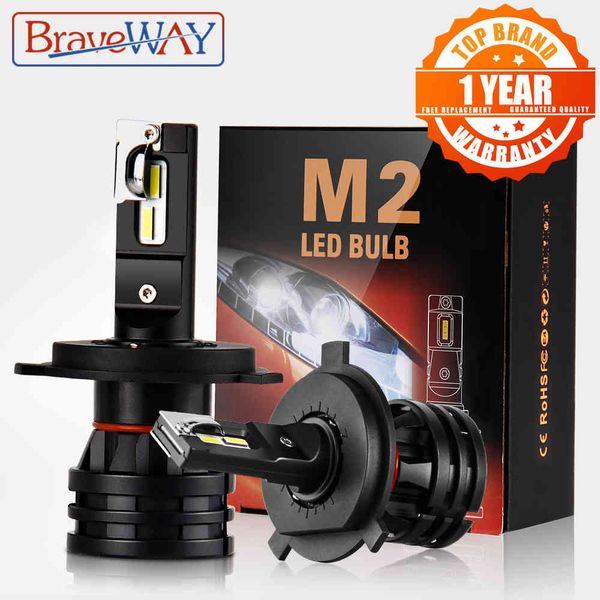 

braveway light h4 h7 h8 h3 h11 h1 9005 9006 hb3 hb4 led headlight car lamp turbo bulbs for auto 12v canbus