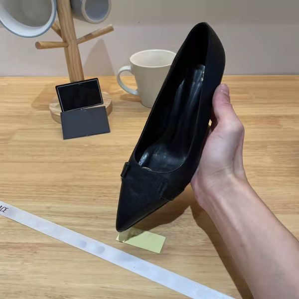 

new italian women's shoes 8 cm high heel pointed toe casual elegant wedding dating temptation shoes, Black