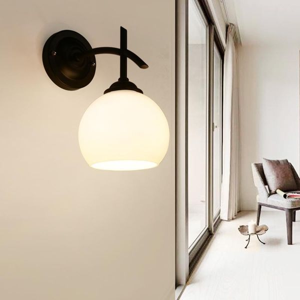 

wall lamp e27 nordic loft led bedside light for vintage el corridor home living room porch