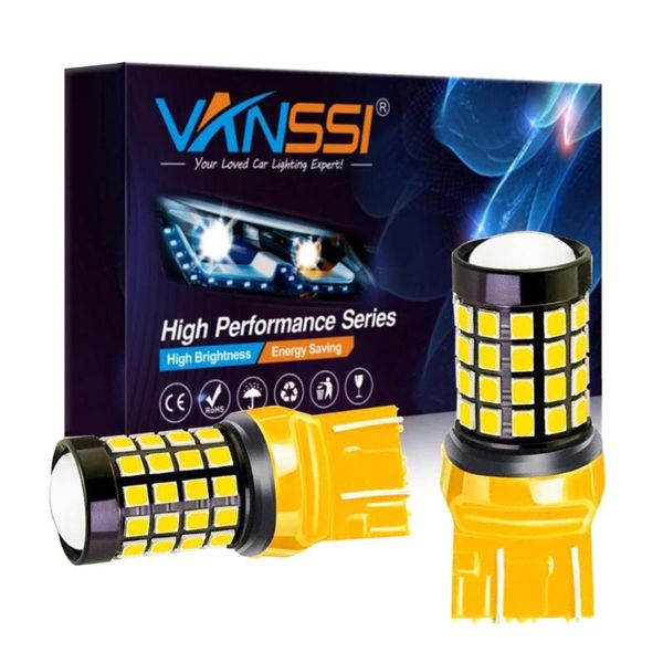 

emergency lights 2x t20 7441 7443 7444 w21/5w car led turn signal lamp white amber auto backup reverse tail light bulb 12-24v super bright 1