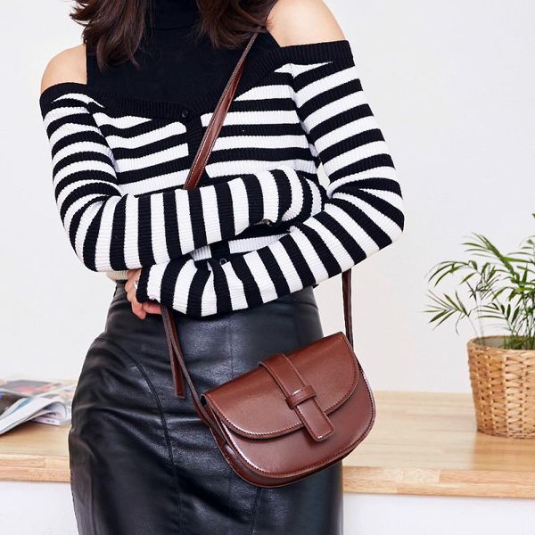 

shoulder bags crossbody for women autumn fashion casual bag diagonal cross semi-circle exquisite shopping