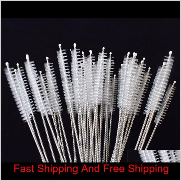 

100x pipe cleaners nylon straw cleaners cleaning brush for drinking pipe stainles qyleyb my_home2010