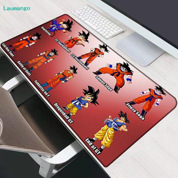 

mouse pads & wrist rests anime goku large gaming lapmat valorant pc accessories gamer computer xxl mousepad speed magic pad mausepad
