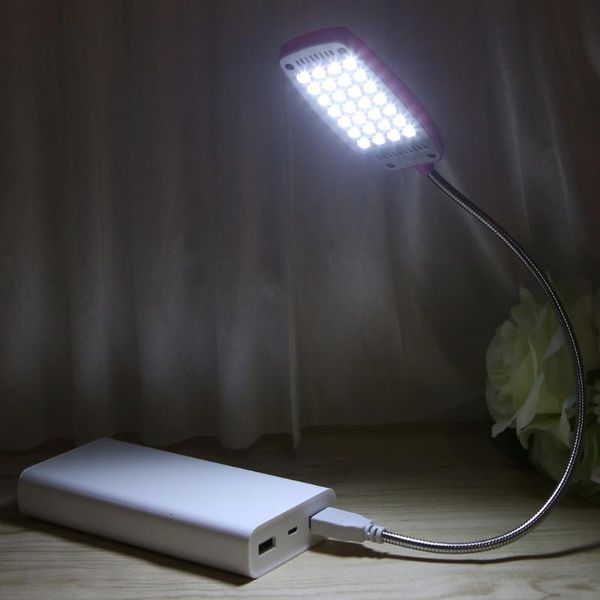 

28 led led usb mini flexible light lapdeskpc desk reading with button