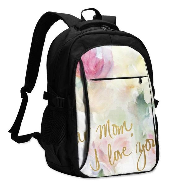 

backpack mom backpacks teen breathable unusual charging usb travel bags