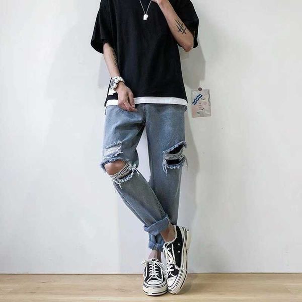 

jeans, jeans, straight cut, loose, retro, casual, street clothes, fashion, Blue