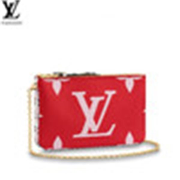 

clutches brand designer purse luxury amig m67561 chain pochette double zip compact wallet s crossbody bag long eve