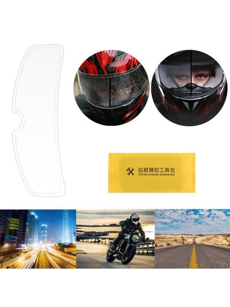 

motorcycle helmets rainproof helmet lens film protective clear visor shield sticker g6kc