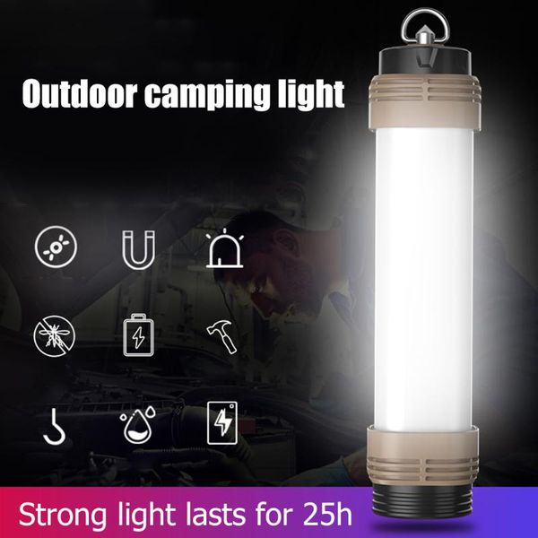 

portable led emergency home tent camping night light with hook