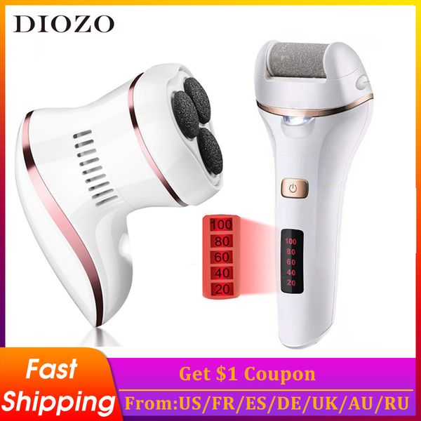 Dizo Electric Pedicure Tool USB Зарядка ноги Файл инструмент Tool Merts Skin Callus Remover Feat Greamer The Toot Care Tool Новый File File 210304