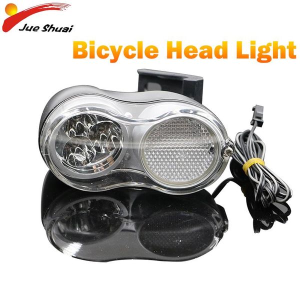

36v48v elecctric bicycle head light waterproof bike head light long distance safety warnning bike accessories