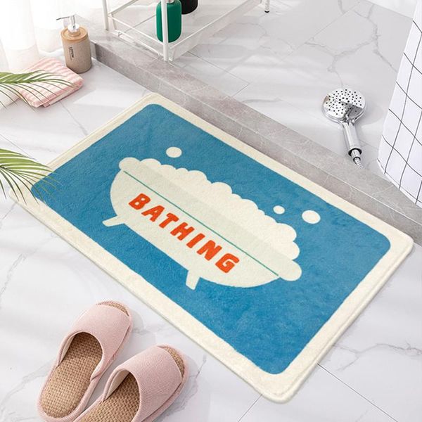 

carpets bathroom mat absorbent non-slip door household