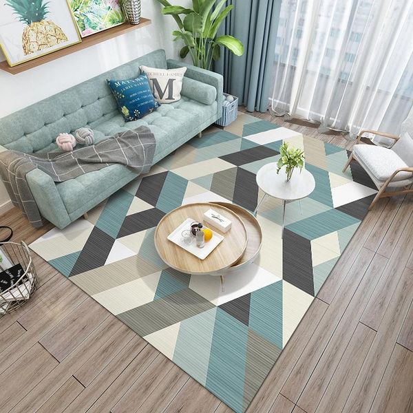 

carpets living room washable carpet autumn and winter abstract geometric stripes simple modern printing bedroom