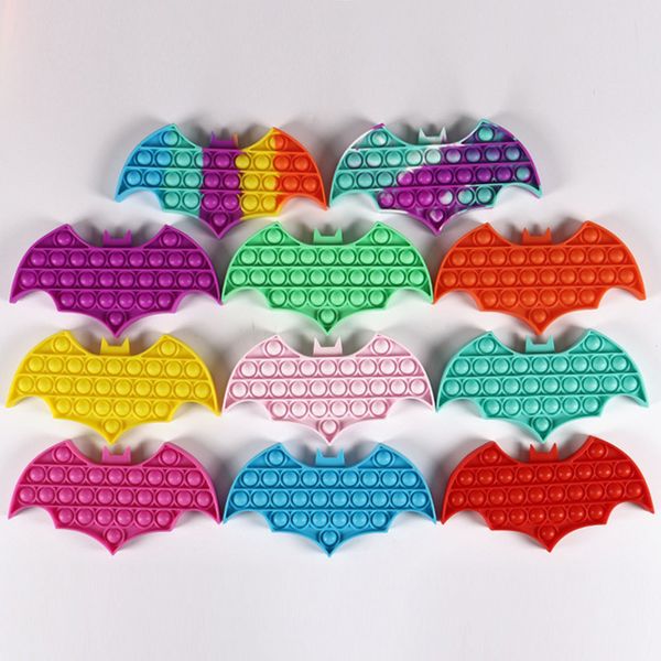

party favo tiktok ins flags fidget push bubble sensory toy autism special needs squeeze funny dinosaur antistress stress relief toys bat man