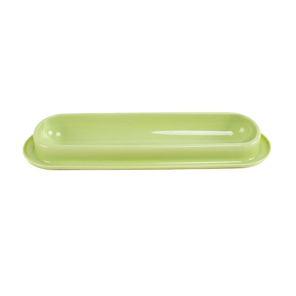 

cat bowls & feeders long bowl groove safe pet feeder kittens for non slip dogs anti-spattering unique tilt design eating drinking supply