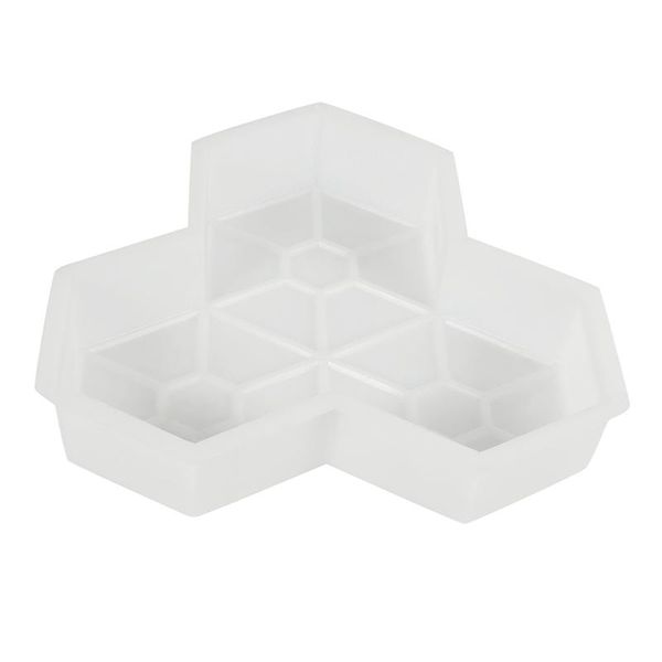 

garden decorations 1pcs path mold concrete manually plastic stepping stone paving molds for pavement courtyards square