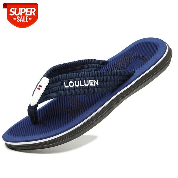 

fashion men flip flops summer casual slides anti-skid outdoor light beach male sandals household slippers size 44 #q49x, Black