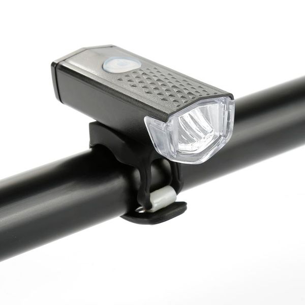 

bike lights super bright usb led waterproof front combination black highlight headlights+black gems taillights suit