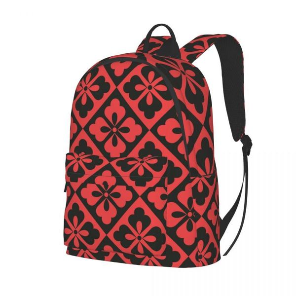 

backpack geometric flowers 2021 bag fashion travel school shoulder