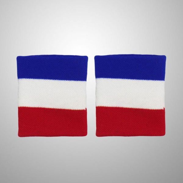 

2pc sports wristband sweaty towel running basketball headband stretchy cotton knitting bands, Black;red