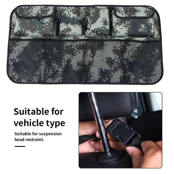 

car organizer rear bag vehicle chair back trunk storage pouch water bottle shoes snacks