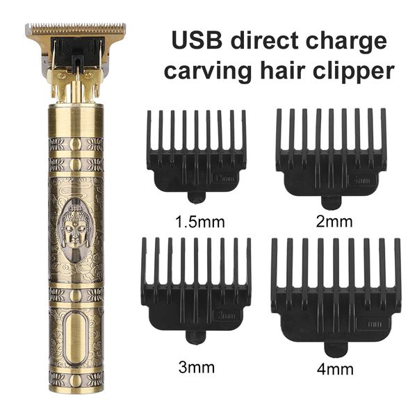 

t9 electric hair clipper rechargeable shaver beard trimmer men hair cutting shaving machine barber hair cutter razor mower