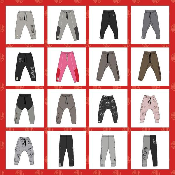 

trousers 21 years autumn and winter nu same paragraph harem pants children's casual boys girls overalls casu, Blue