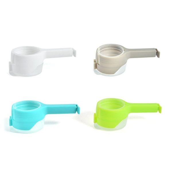 

Seal Pour Storage Bag Clip Snack Sealing Clamp with Discharge Nozzle Travel Kitchen Gadgets