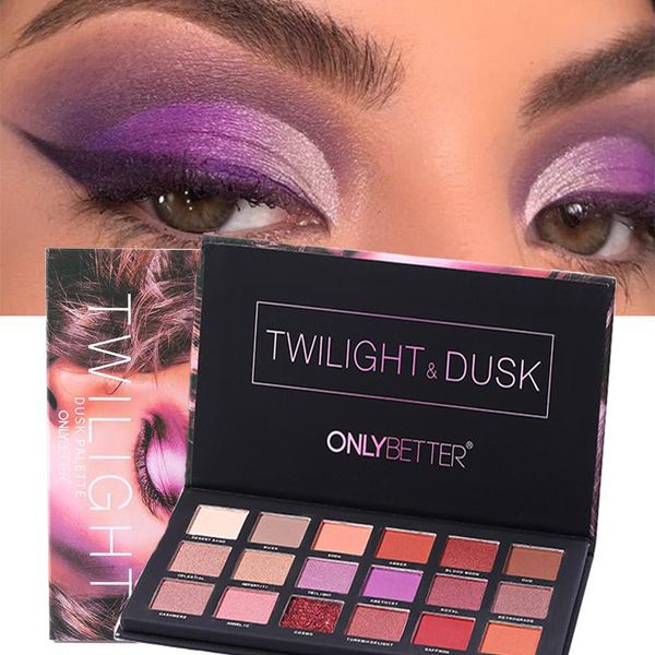 

eye shadow 18 colors eyeshadow matte palette professional shimmer glitter waterproof long lasting earth color nude eyes cosmetic