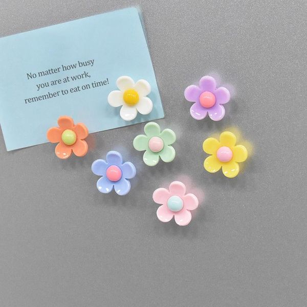 

fridge magnets flower magnet five-petal powerful creative small fresh art
