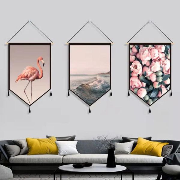 

tapestries tapestry nordic style landscape decorative painting electricity meter porch living room bedroom mural wall decoration