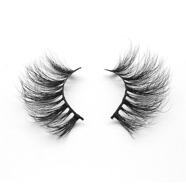 

false eyelashes 25mm long mink lashes true hair fluffy natural