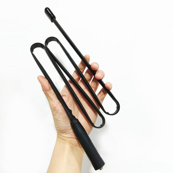 

walkie talkie cs tactical antenna for baofeng uv-5r uv-82 sma-female connector vhf uhf 144/430mh foldable ham cb radio