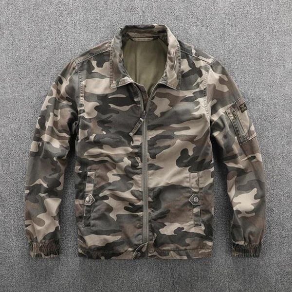 

men's jackets jacket cotton youth loose long sleeves coat, Black;brown