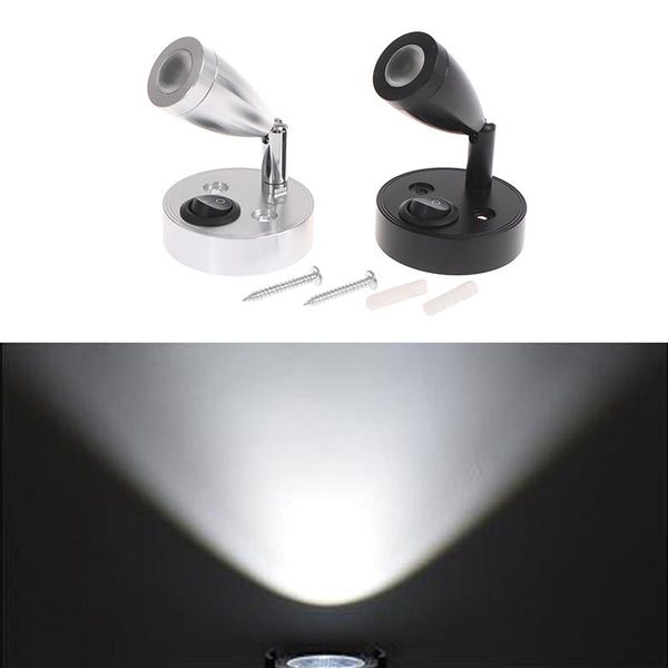

parts dc12v white led spot reading light rv bedside boat lamp wall camp trailer