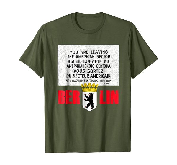 

Berlin Checkpoint Charlie Sign T Shirt, Mainly pictures