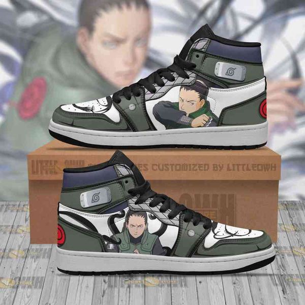 

couples shoes custom printed shikamaru nara anime sneakers mens sport footwear diy trainers