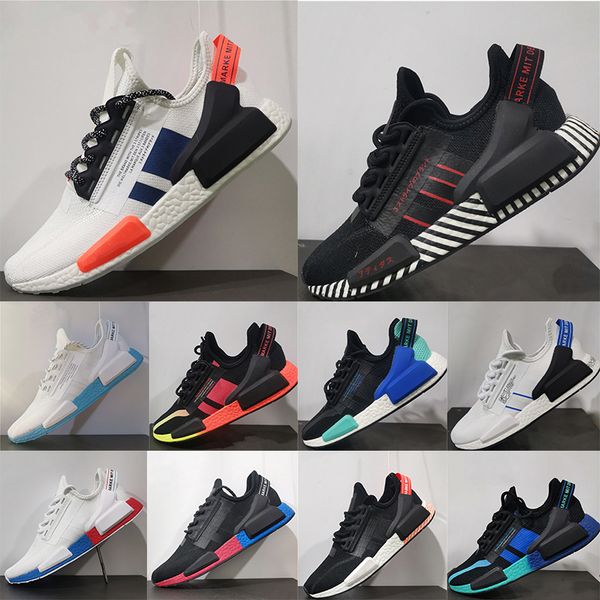 

2021 dazzle camo nmd r1 v2 mens running shoes black white mexico city oreo og classic aqua tones men women des chaussures sports sneakers tr