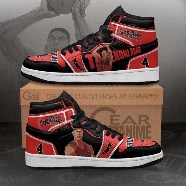 

customization takenori akagi sneakers slam dunk anime shoes